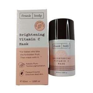Frank Body Brightening Vitamin C Mask Coffee Based Full Sz 1.69 Oz / 50ml Sealed